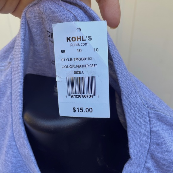 Ghostbuster, Heather Grey, Short Sleeve, Shirt, Size L - Picture 4 of 4